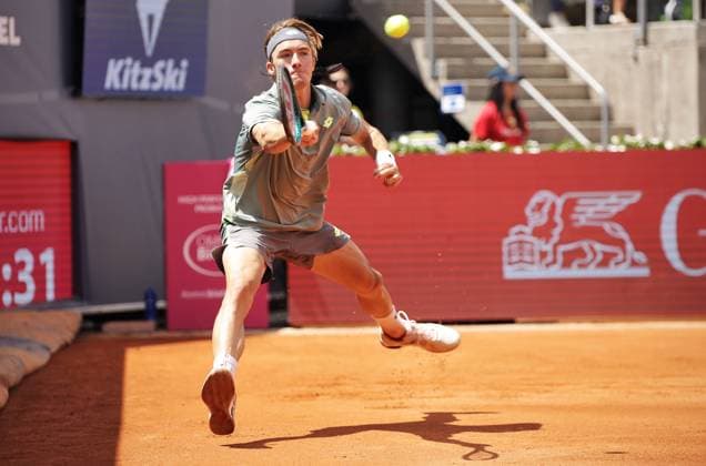 TENNIS - ATP, Tennis Herren Generali Open 2025 KITZBUEHEL,AUSTRIA,22.JUL.25 - TENNIS - ATP World Tour, Generali Open. Image shows Lukas Neumayer (AUT).  GEPAxpictures xMatthiasxHauer