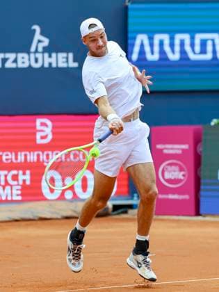 Jan Lennard Struff Germany controls the ball, ATP 250 Tournament, Generali Open Kitzbuhel, Tennis stadium at Kapserfeld, July 22, 2025 in Kitzbuehel, Austria Photo by Marco Steinbrenner DeFodi Images Jan Lennard Struff Germany controls the ball, ATP 250 Tournament, Generali Open Kitzbuhel, Tennis stadium at Kapserfeld, July 22, 2025 in Kitzbuehel, Austria Photo by Marco Steinbrenner DeFodi Images