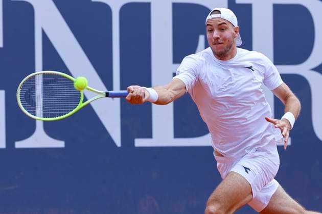 Jan Lennard Struff Germany controls the ball, ATP 250 Tournament, Generali Open Kitzbuhel, Tennis stadium at Kapserfeld, July 22, 2025 in Kitzbuehel, Austria Photo by Marco Steinbrenner DeFodi Images Jan Lennard Struff Germany controls the ball, ATP 250 Tournament, Generali Open Kitzbuhel, Tennis stadium at Kapserfeld, July 22, 2025 in Kitzbuehel, Austria Photo by Marco Steinbrenner DeFodi Images
