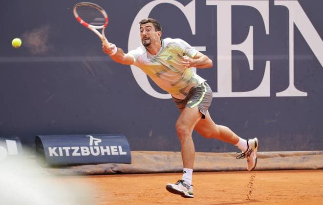TENNIS - ATP, Tennis Herren Generali Open 2025 KITZBUEHEL,AUSTRIA,22.JUL.25 - TENNIS - ATP World Tour, Generali Open. Image shows Sebastian Ofner (AUT).  GEPAxpictures xMatthiasxHauer