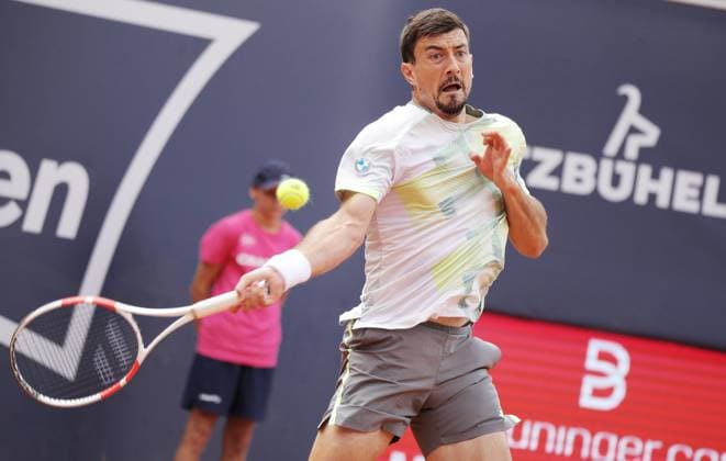 TENNIS - ATP, Tennis Herren Generali Open 2025 KITZBUEHEL,AUSTRIA,22.JUL.25 - TENNIS - ATP World Tour, Generali Open. Image shows Sebastian Ofner (AUT).  GEPAxpictures xMatthiasxHauer