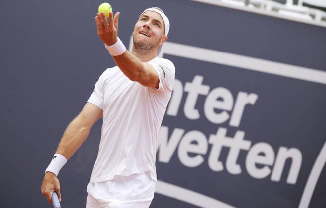 TENNIS - ATP, Tennis Herren Generali Open 2025 KITZBUEHEL,AUSTRIA,22.JUL.25 - TENNIS - ATP World Tour, Generali Open. Image shows Jan-Lennard Struff (GER).  GEPAxpictures xMatthiasxHauer