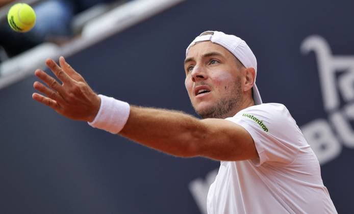 TENNIS - ATP, Tennis Herren Generali Open 2025 KITZBUEHEL,AUSTRIA,22.JUL.25 - TENNIS - ATP World Tour, Generali Open. Image shows Jan-Lennard Struff (GER).  GEPAxpictures xMatthiasxHauer