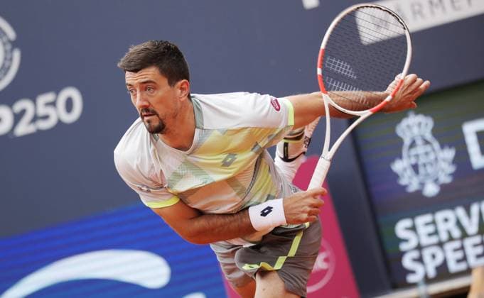 TENNIS - ATP, Tennis Herren Generali Open 2025 KITZBUEHEL,AUSTRIA,22.JUL.25 - TENNIS - ATP World Tour, Generali Open. Image shows Sebastian Ofner (AUT).  GEPAxpictures xMatthiasxHauer