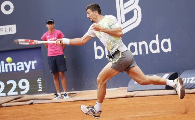 TENNIS - ATP, Tennis Herren Generali Open 2025 KITZBUEHEL,AUSTRIA,22.JUL.25 - TENNIS - ATP World Tour, Generali Open. Image shows Sebastian Ofner (AUT).  GEPAxpictures xMatthiasxHauer
