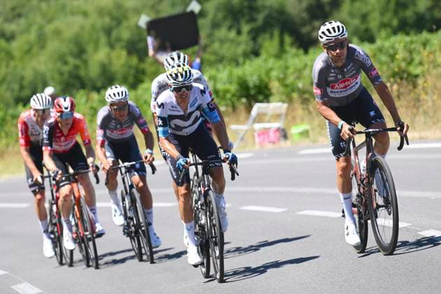 Tour de France 2025 Stage 16 MONT-VENTOUX, FRANCE - JULY 22 : rider of Alpecin-Deceuninck during stage 16 of the 112th edition of Tour de France an UCI World Tour 2.UWT cycling road race stage for Men Elite of 172 km with start in Montpellier and finish in Mont-Ventoux on July 22, 2025 in Mont-Ventoux, France, 22 07 2025 ( Motordriver Kenny Verfaillie - Mont-Ventoux France  Copyright: xVincentxKalutx