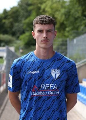 Diamant Lokaj SGV Freiberg SGV Freiberg Porträttermin 2025 2026 Freiberg, GER, 20 07 2025 ,Soccer Reginalliga Südwest 2025 2026