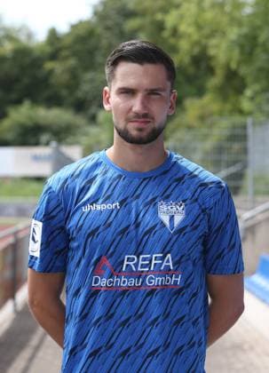 Christian Schmidt SGV Freiberg SGV Freiberg Porträttermin 2025 2026 Freiberg, GER, 20 07 2025 ,Soccer Reginalliga Südwest 2025 2026