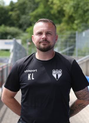 Coach Kushtrim Lushtaku SGV Freiberg SGV Freiberg Porträttermin 2025 2026 Freiberg, GER, 20 07 2025 ,Soccer Reginalliga Südwest 2025 2026