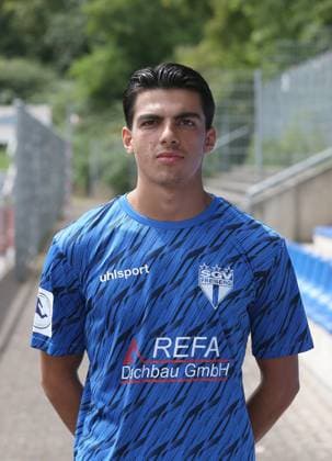 Aris Malaj SGV Freiberg SGV Freiberg Porträttermin 2025 2026 Freiberg, GER, 20 07 2025 ,Soccer Reginalliga Südwest 2025 2026