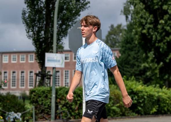 Fussball, Herren, Saison 2025 26, 2. Bundesliga, Hertha BSC, Training, Kennet Eichhorn (Hertha BSC), 22.07. 2025, *** Soccer, Men, Season 2025 26, 2 Bundesliga, Hertha BSC, Training, Kennet Eichhorn Hertha BSC , 22 07 2025, Copyright: xSebastianxRäppold MatthiasxKochx