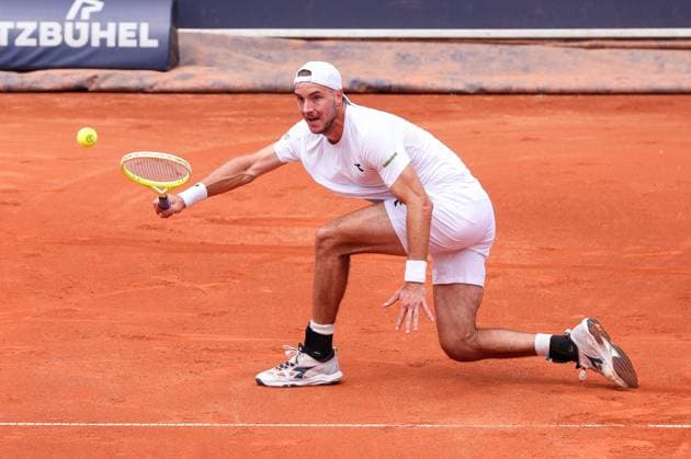 Jan Lennard Struff GER , Men Singles, Men s Singles Tennis Generali Open Kitzbuehel 2025 ATP 250 Kitzbuehler Tennis Club Kitzbuehel Tirol Austria 22 July 2025 Copyright: xJuergenxHasenkopfx