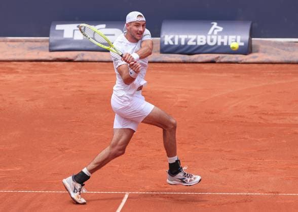 Jan Lennard Struff GER , Men Singles, Men s Singles Tennis Generali Open Kitzbuehel 2025 ATP 250 Kitzbuehler Tennis Club Kitzbuehel Tirol Austria 22 July 2025 Copyright: xJuergenxHasenkopfx