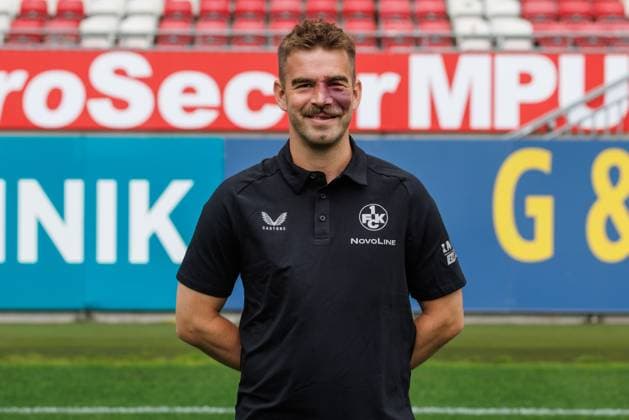 Johannes Wekesser Physiotherapist 1 FC Kaiserslautern , 1 FC Kaiserslautern, player portraits, Football, 2 Bundesliga, Season 2025 2026, 22 07 2025 1 FC Kaiserslautern, player portraits, Football, 2 Bundesliga, Season 2025 2026, 22 07 2025 Kaiserslautern Copyright: xEibner-Pressefoto AlexanderxNeisx EP_ANS