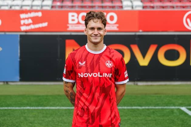 Florian Kleinhansl 1 FC Kaiserslautern , 1 FC Kaiserslautern, player portraits, Football, 2 Bundesliga, Season 2025 2026, 22 07 2025 1 FC Kaiserslautern, player portraits, Football, 2 Bundesliga, Season 2025 2026, 22 07 2025 Kaiserslautern Copyright: xEibner-Pressefoto AlexanderxNeisx EP_ANS