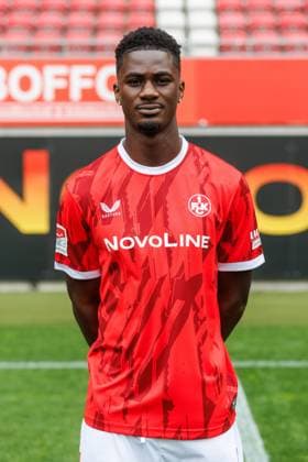 Maxwell Gyamfi 1 FC Kaiserslautern , 1 FC Kaiserslautern, player portraits, Football, 2 Bundesliga, Season 2025 2026, 22 07 2025 1 FC Kaiserslautern, player portraits, Football, 2 Bundesliga, Season 2025 2026, 22 07 2025 Kaiserslautern Copyright: xEibner-Pressefoto AlexanderxNeisx EP_ANS