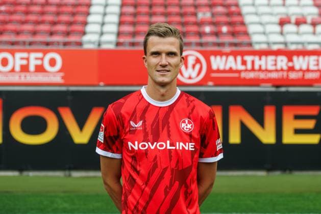 Fabian Kunze 1 FC Kaiserslautern , 1 FC Kaiserslautern, player portraits, Football, 2 Bundesliga, Season 2025 2026, 22 07 2025 1 FC Kaiserslautern, player portraits, Football, 2 Bundesliga, Season 2025 2026, 22 07 2025 Kaiserslautern Copyright: xEibner-Pressefoto AlexanderxNeisx EP_ANS