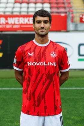 Mahir Emreli 1 FC Kaiserslautern , 1 FC Kaiserslautern, player portraits, Football, 2 Bundesliga, Season 2025 2026, 22 07 2025 1 FC Kaiserslautern, player portraits, Football, 2 Bundesliga, Season 2025 2026, 22 07 2025 Kaiserslautern Copyright: xEibner-Pressefoto AlexanderxNeisx EP_ANS