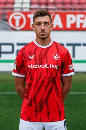 Daniel Hanslik 1 FC Kaiserslautern , 1 FC Kaiserslautern, player portraits, Football, 2 Bundesliga, Season 2025 2026, 22 07 2025 1 FC Kaiserslautern, player portraits, Football, 2 Bundesliga, Season 2025 2026, 22 07 2025 Kaiserslautern Copyright: xEibner-Pressefoto AlexanderxNeisx EP_ANS