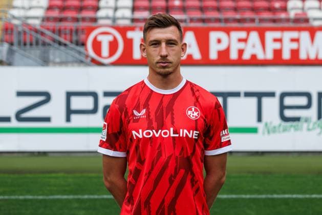 Daniel Hanslik 1 FC Kaiserslautern , 1 FC Kaiserslautern, player portraits, Football, 2 Bundesliga, Season 2025 2026, 22 07 2025 1 FC Kaiserslautern, player portraits, Football, 2 Bundesliga, Season 2025 2026, 22 07 2025 Kaiserslautern Copyright: xEibner-Pressefoto AlexanderxNeisx EP_ANS