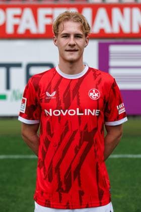 Mika Haas 1 FC Kaiserslautern , 1 FC Kaiserslautern, player portraits, Football, 2 Bundesliga, Season 2025 2026, 22 07 2025 1 FC Kaiserslautern, player portraits, Football, 2 Bundesliga, Season 2025 2026, 22 07 2025 Kaiserslautern Copyright: xEibner-Pressefoto AlexanderxNeisx EP_ANS
