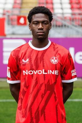 Faride Alidou 1 FC Kaiserslautern , 1 FC Kaiserslautern, player portraits, Football, 2 Bundesliga, Season 2025 2026, 22 07 2025 1 FC Kaiserslautern, player portraits, Football, 2 Bundesliga, Season 2025 2026, 22 07 2025 Kaiserslautern Copyright: xEibner-Pressefoto AlexanderxNeisx EP_ANS