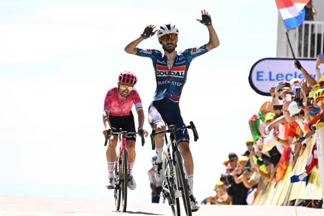 Cycling, Tour de France, Valentin Paret-Peintre wins the 16th stage
