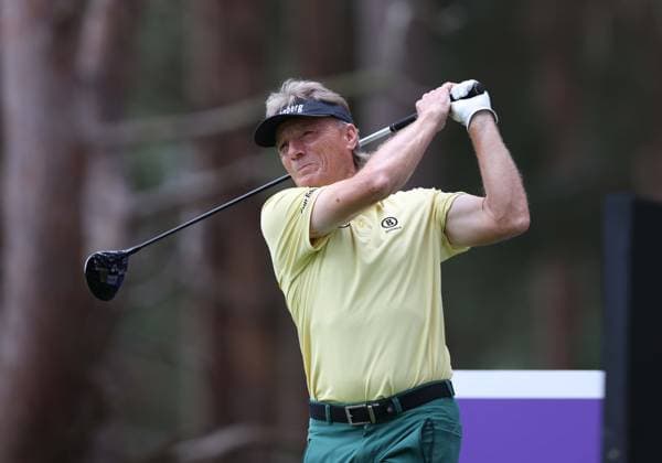 . - ISPS HANDA Senior Open 2025, Pro Am, Sunningdale Golf Club, Sunningdale, England. - 22nd July 2025. (C) Daniel Weir Crystal Pix Bernhard Langer of Germany. - ISPS HANDA Senior Open 2025, Pro Am, Sunningdale Golf Club, Sunningdale, England. - 22nd July 2025. (C) Daniel Weir Crystal Pix Sunningdale Sunningdale Golf Course United Kingdom Copyright: xDanielxWeirx CP_Senior_Open_2025_Pro_Am_03
