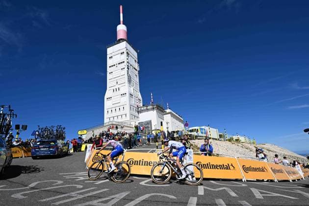 22-07-2025 Tour De France; Tappa 16 Montpellier - Le Mont Ventoux; 2025, Red Bull - Bora Hansgrohe; Roglic, Primoz; Lipowitz, Florian; Le Mont Ventoux; 