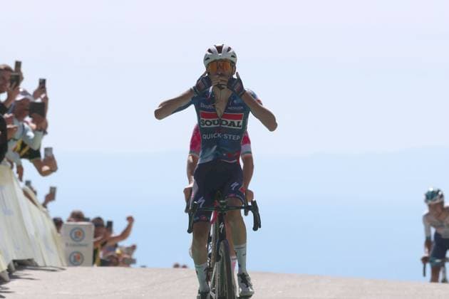 22-07-2025 Tour De France; Tappa 16 Montpellier - Le Mont Ventoux; 2025, Soudal - Quick Step; Paret Peintre, Valentin; Le Mont Ventoux; 