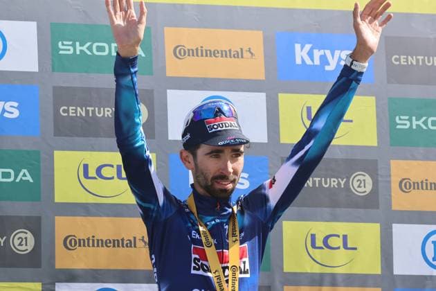 22-07-2025 Tour De France; Tappa 16 Montpellier - Le Mont Ventoux; 2025, Soudal - Quick Step; Paret Peintre, Valentin; Le Mont Ventoux; 