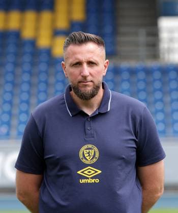 Jasmin Fejzic Goalkeeper coach Eintracht Braunschweig 2 BL, portrait date 2025 2026