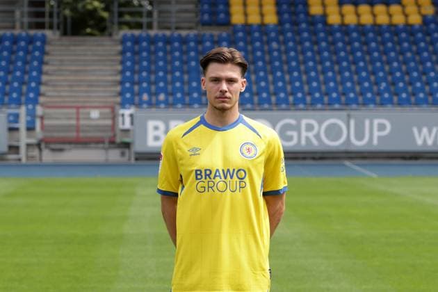 Sidney Raebiger Eintracht Braunschweig 2 BL, portrait date 2025 2026