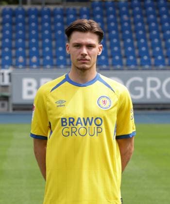Sidney Raebiger Eintracht Braunschweig 2 BL, portrait date 2025 2026