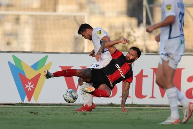 Football, CL Qualifier, Hamrun Spartans - Dynamo Kiev