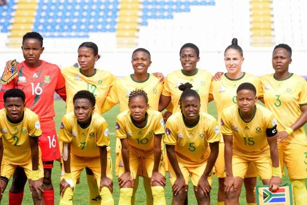 CASABLANCA, MOROCCO - JULY 20: South Africa during the 2025 Women s Africa Cup of Nations (WAFCON) Semi Finals match between Nigeria and South Africa at Stade Larbi Zaouli on July 20, 2025 in Casablanca, Morocco. Photo by Mansa Ayoola Copyright: xx