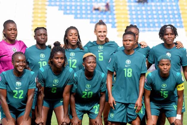 CASABLANCA, MOROCCO - JULY 20: Nigeria during the 2025 Women s Africa Cup of Nations (WAFCON) Semi Finals match between Nigeria and South Africa at Stade Larbi Zaouli on July 20, 2025 in Casablanca, Morocco. Photo by Mansa Ayoola Copyright: xx
