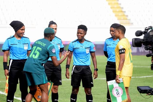 CASABLANCA, MOROCCO - JULY 20: Nigeria and South Africa during the 2025 Women s Africa Cup of Nations (WAFCON) Semi Finals match between Nigeria and South Africa at Stade Larbi Zaouli on July 20, 2025 in Casablanca, Morocco. Photo by Mansa Ayoola Copyright: xx