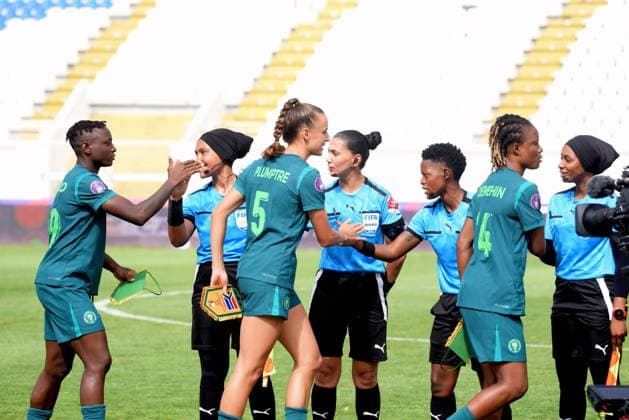 CASABLANCA, MOROCCO - JULY 20: Nigeria during the 2025 Women s Africa Cup of Nations (WAFCON) Semi Finals match between Nigeria and South Africa at Stade Larbi Zaouli on July 20, 2025 in Casablanca, Morocco. Photo by Mansa Ayoola Copyright: xx