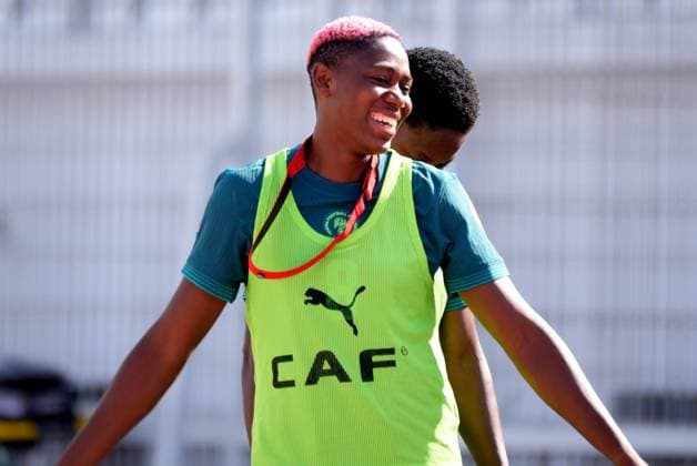 CASABLANCA, MOROCCO - JULY 20: Asisat Oshoala of Nigeria during the 2025 Women s Africa Cup of Nations (WAFCON) Semi Finals match between Nigeria and South Africa at Stade Larbi Zaouli on July 20, 2025 in Casablanca, Morocco. Photo by Mansa Ayoola Copyright: xx