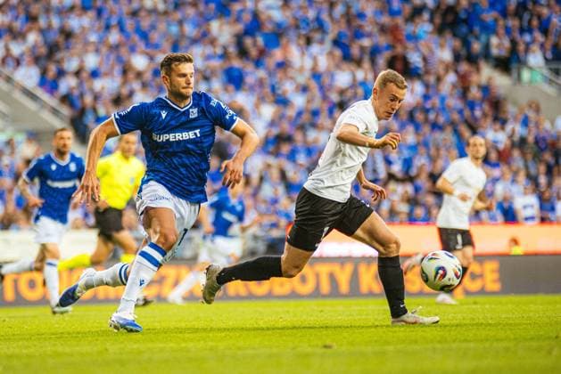 POZNAN, 22.07.2025 PILKA NOZNA MECZ ELIMINACJI DO LIGI MISTRZOW LECH POZNAN BREIDABLIK N Z FILIP SZYMCZAK FOT. ARKADIUSZ WISNIEWSKI ARENA AKCJI POZNAN, 22.07.2025 FOOTBALL CHAMPIONS LEAGUE QUALIFICATIONS MATCH LECH POZNAN VS BREIDABLIK NEWSPIX.PL --- newspix.pl 