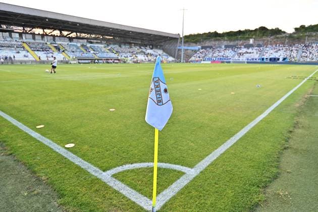 Rijeka, Croatia, July 22th 2025: Stadium Rujevica before the UEFA Champions League, Second qualifying round, 1st leg, match between Rijeka (Croatia) and Ludogorets (Bulgaria) at Stadium Rujevica, Rijeka, Croatia. (Igor Kupljenik SPP) Copyright: xIgorxKupljenikx xSPPx SPP_1027379
