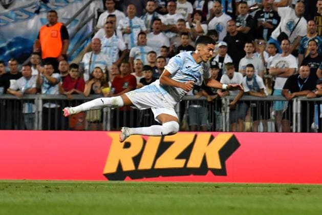 Rijeka, Croatia, July 22th 2025: Niko Jankovic of Rijeka in action during the UEFA Champions League, Second qualifying round, 1st leg, match between Rijeka (Croatia) and Ludogorets (Bulgaria) at Stadium Rujevica, Rijeka, Croatia. (Natasa Kupljenik SPP) Copyright: xNatasaxKupljenikx xSPPx SPP_1027383