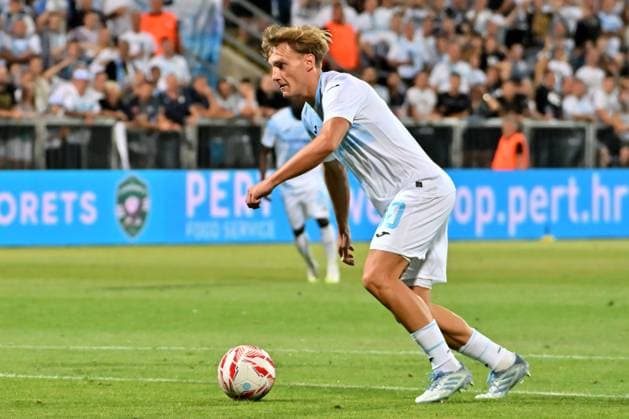 Rijeka, Croatia, July 22th 2025: Toni Fruk of Rijeka during the UEFA Champions League, Second qualifying round, 1st leg, match between Rijeka (Croatia) and Ludogorets (Bulgaria) at Stadium Rujevica, Rijeka, Croatia. (Igor Kupljenik SPP) Copyright: xIgorxKupljenikx xSPPx SPP_1027575