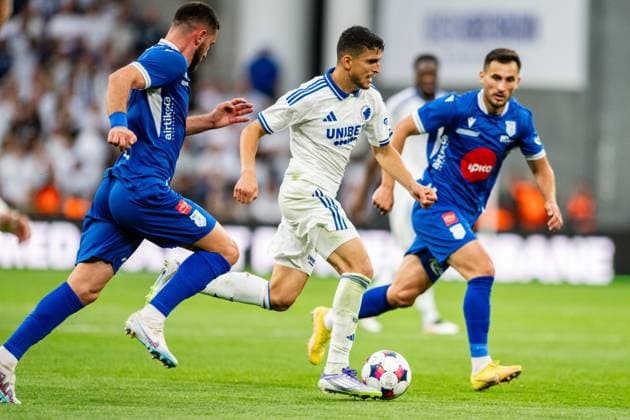 FC Copenhagen v FC Drita, UEFA Champions League qualification football, Copenhagen, Denmark Copenhagen, Denmark. 22nd, July 2025. Mohamed Elyounoussi (10) of FC Copenhagen seen during the UEFA Champions League qualification match between FC Copenhagen and FC Drita at Parken in Copenhagen. Denmark, Copenhagen  Copyright: xGonzalesxPhoto TobiasxJorgensenx