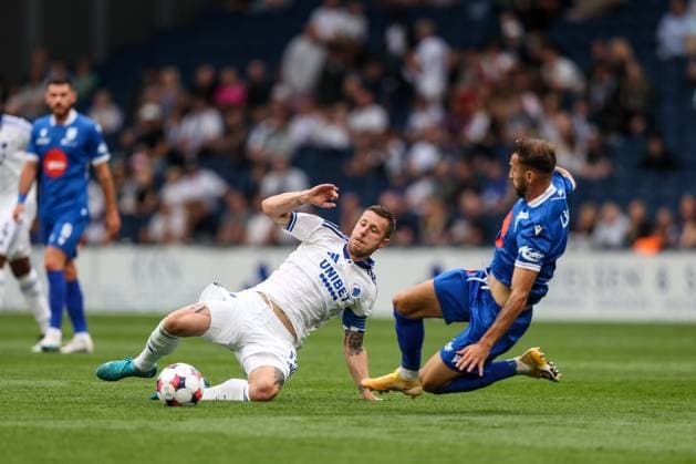 FC Copenhagen v FC Drita, UEFA Champions League qualification football, Copenhagen, Denmark Copenhagen, Denmark. 22nd, July 2025. Lukas Lerager (12) of FC Copenhagen seen during the UEFA Champions League qualification match between FC Copenhagen and FC Drita at Parken in Copenhagen. Denmark, Copenhagen  Copyright: xGonzalesxPhoto RunexMathiesenx