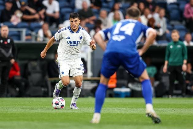 FC Copenhagen v FC Drita, UEFA Champions League qualification football, Copenhagen, Denmark Copenhagen, Denmark. 22nd, July 2025. Mohamed Elyounoussi (10) of FC Copenhagen seen during the UEFA Champions League qualification match between FC Copenhagen and FC Drita at Parken in Copenhagen. Denmark, Copenhagen  Copyright: xGonzalesxPhoto RunexMathiesenx