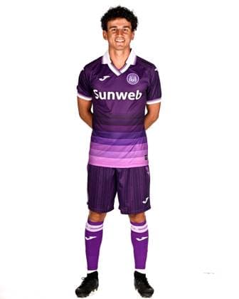 RSC Anderlecht Media Activities 22 07 2025 NEERPEDE, BELGIUM - JULY 22 : Leoni Theo midfielder of RSC Anderlecht pictured during a photoshoot during the RSC Anderlecht mediaday ahead of the Jupiler Pro League 2025-2026 season on July 22, 2025 in Neerpede, Belgium, 22 07 2025  Copyright: xTomasxSiskx