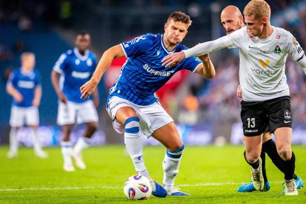 2025.07.22 Poznan pilka nozna - runda kwalifikacjyjna Liga Mistrzow N z Leo Bengtsson Foto Gleb Soboliev PressFocus 2025.07.22 Poznan football - qualification round UEFA Champions League Lech Poznan - Breidablik Kopavogur Leo Bengtsson Credit: Gleb Soboliev PressFocus NEWSPIX.PL --- newspix.pl 