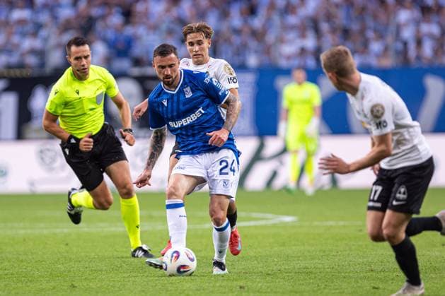 POZNAN 22.07.2025 MECZ II RUNDA ELIMINACYJNA LIGA MISTRZOW SEZON 2025 26: LECH POZNAN - BREIDABLIK --- UEFA CHAMPIONS LEAGUE SECOND QUALIFYING ROUND FIRST MATCH: LECH POZNAN - BREIDABLIK nz FILIP JAGIELLO FOT. ERNEST KOLODZIEJ 400mm.pl NEWSPIX.PL --- newspix.pl 